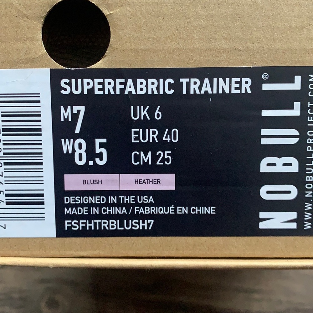 NoBull Superfabric Trainers